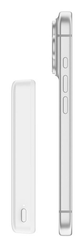 Belkin BoostCharge Power Bank - White - 10000 mAh - 7.50 W - Slim, Magnetic - White