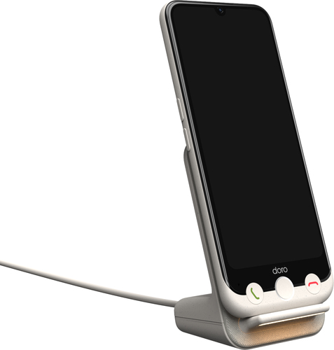 Doro Aurora Induktionsladegerät - Knochen - 1 - für Smartphone - Nachtlicht
