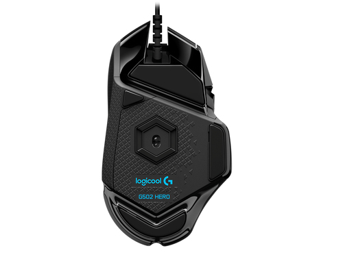 Logitech HERO G502 Gaming Mouse - USB - Optical - 11 Button(s) - Black - Cable - 16000 dpi - Scroll Wheel - Right-handed