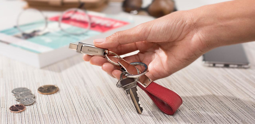 SanDisk Ultra Dual Drive Luxe. Capacidade: 1 TB, Interface de dispositivo: USB Type-A / USB Type-C, Versão USB: 3.2 Gen 1 