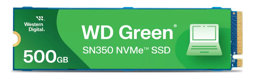 Western Digital Green SN350. Capacidade da drive SSD: 500 GB, Fator de forma SSD: M.2, Velocidade de leitura: 2400 MB/s, V