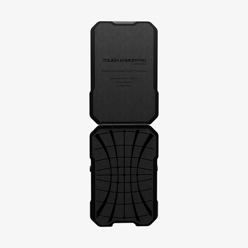 Spigen Tough Armor Pro (Mag Fit) MagSafe Card Holder. Product type: Card holder, Product colour: Black, Material: Thermopl