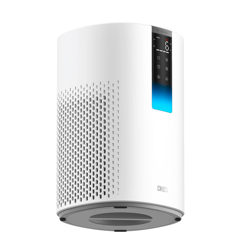 Dreo Air Purifier Macro AP605S – Purificatore Smart con Tecnologia TurboWind™ e CADR 202 m³/h – Sistema di Filtrazione a 5