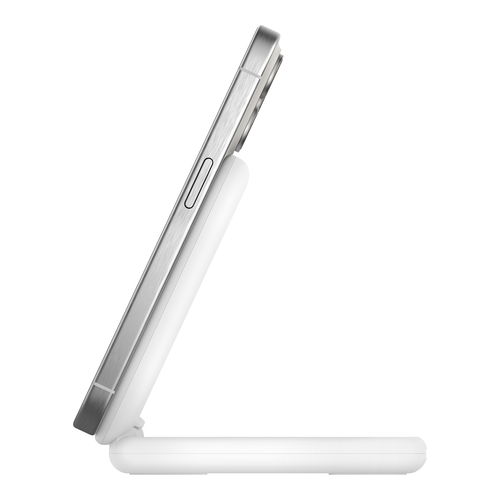 Belkin BoostCharge Induktionsladegerät - Weiß - für Qi2-fähiges Gerät - Magnetisch