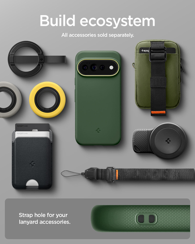Spigen Nano Pop Case for Google Pixel 11 Pro XL Smartphone - Avo Green - Wireless Charging Compatible