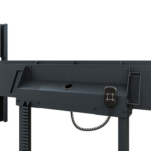 HAGOR Lift für Display - Schwarz - Höhenverstellbar - Bildschirmgröße: 139,7 cm (55 Zoll) - max. 50 kg Traglast