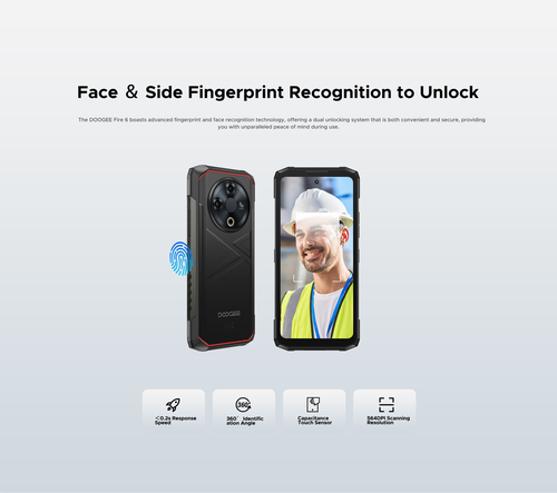 Doogee Fire 6. Dimensioni diagonale schermo: 16,7 cm (6.56"), Risoluzione del display: 1612 x 720 Pixel. Frequenza del pro