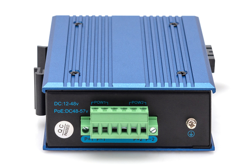 Digitus DN-652104-1 Transceiver/Medienkonverter - 1 Anschluss(e)Netzwerk (RJ-45) - 1 x PoE (RJ-45) Anschlüsse - Twisted Pa