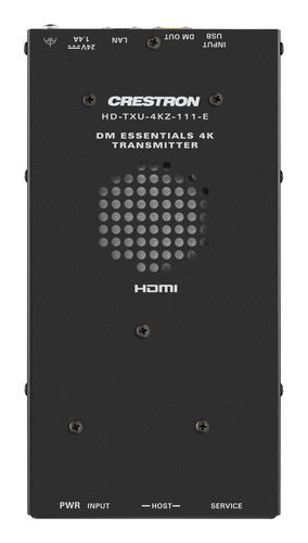 Crestron HD-TXU-4KZ-111-E. Tipo: Receptor AV, Resolução Máxima: 4096 x 2160 pixels, Tipos de cabos suportados: Cat5e. Tecn