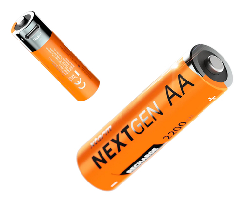 Xtorm XNG2AB4. Battery type: Rechargeable battery, Battery size(s): AA, Battery voltage: 3.7 V