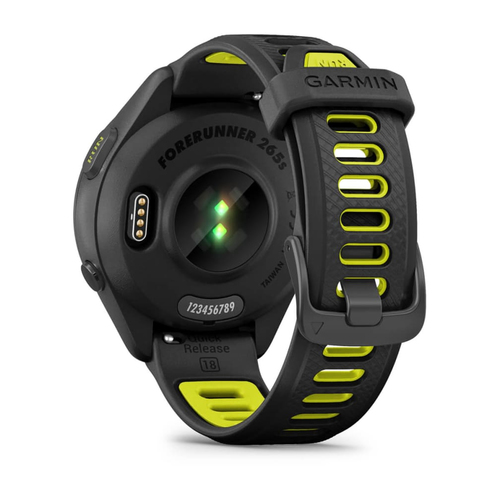 Garmin Forerunner 265S. Display diagonal: 2.79 cm (1.1"), Display technology: AMOLED, Display resolution: 360 x 360 pixels