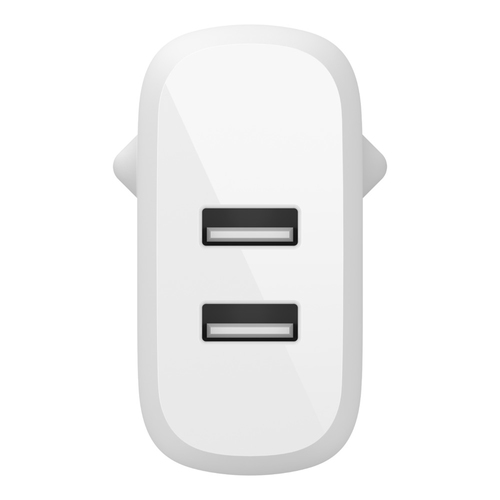 Belkin WCD001VF1MWH. Charger type: Indoor, Power source type: AC, Charger compatibility: Universal. AC adapter output curr