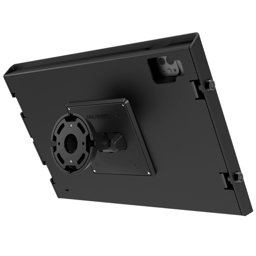 iPad Air M2/M3/M4 13" Apex Enclosure Tilting Wall Mount - Black - iPad Air M2/M3/M4 13" Apex Enclosure Tilting Wall Mount