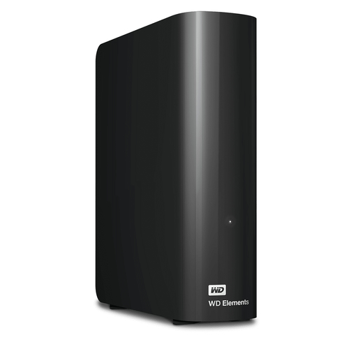 WD Elements Festplatte - 3,5" Extern - 12 TB - Schwarz - USB 2.0, USB 3.0