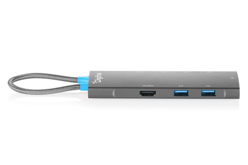 Digitus USB-C Docking Station, 8-Port. Basisgerät Typ: Tablet/Smartphone/Laptop, Markenkompatibilität: Universal. Docking-