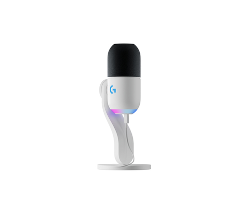 Mikrofon für Spiele, Live-Streaming, Broadcasting Logitech G Yeti GX - Kabelgebunden - Dynamisch - Weiß - Super-Kardioid -