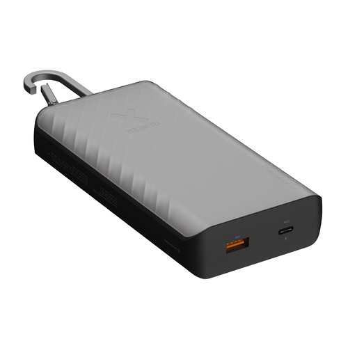 Xtorm XG2ES101. Battery capacity: 10000 mAh. USB Type-A output ports: 1, USB Type-C ports quantity: 1. Total output power: