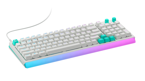 Logitech G G512 X 98 Gaming-Tastatur - Kabel Konnektivität - USB Schnittstelle - RGB LED - Deutsch - Weiß - Tactile Schlüs