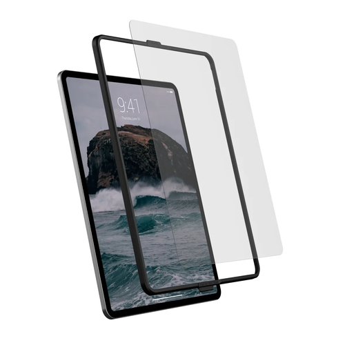 UAG Glass Gehärtetes Glas Displayschutz für Apple iPad Air 13 (2024), iPad Air 13 (2025) - Glasklar - für 33 cm (13 Zoll) 