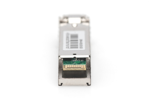 Digitus Industrial mini GBIC (SFP) Module, 1.25 Gbps, 0.55km. Maximum data transfer rate: 1250 Mbit/s, Interface type: SFP