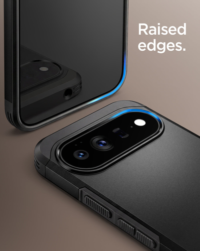 Spigen Tough Armor Case for Google Pixel 11 Pro Smartphone - Black - Wireless Charging Compatible