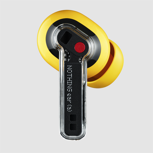 Nothing Ear (a) True Wireless Earbud Stereo Earset - Yellow, Transparent - Binaural - In-ear - 1000 cm - Bluetooth - Noise