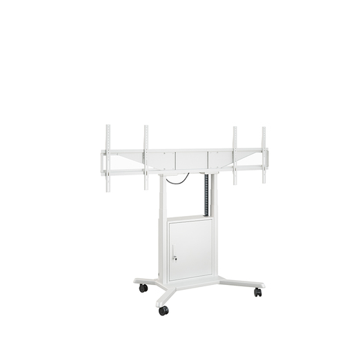 HAGOR Lift für Display - Weiß - Querformat - Höhenverstellbar - 2 Unterstützte(r) Display(s)Bildschirmgröße: 116,8 cm bis 