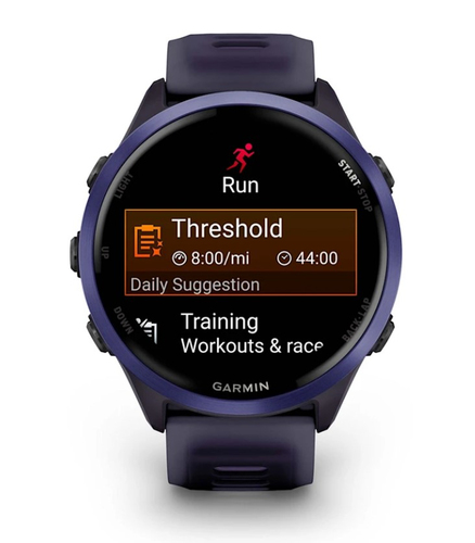 Garmin Forerunner 570. Display diagonal: 3.56 cm (1.4"), Display technology: AMOLED, Display resolution: 454 x 454 pixels,