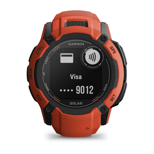 Garmin Instinct 2X Solar. Dimensioni diagonale schermo: 2,79 cm (1.1"), Tecnologia display: MIP, Risoluzione del display: 