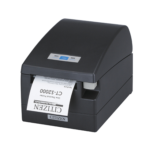 Citizen CT-S2000. Tecnologia de impressão: Termal, Tipo: Impressora POS, Velocidade de impressão: 220 mm/seg. Diâmetro máx