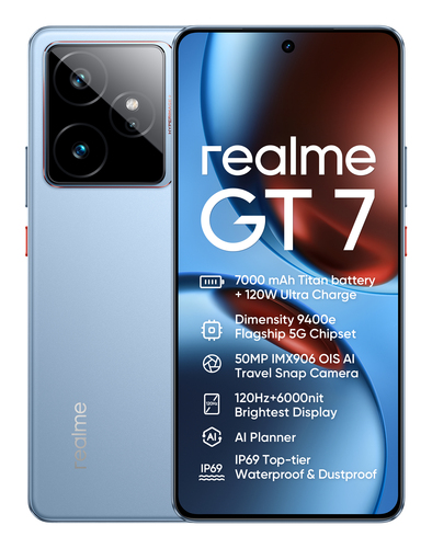 REALME GT 7 512GB 12GB ICESENSE - SCATOLA APERTA E DANNEGGIATA