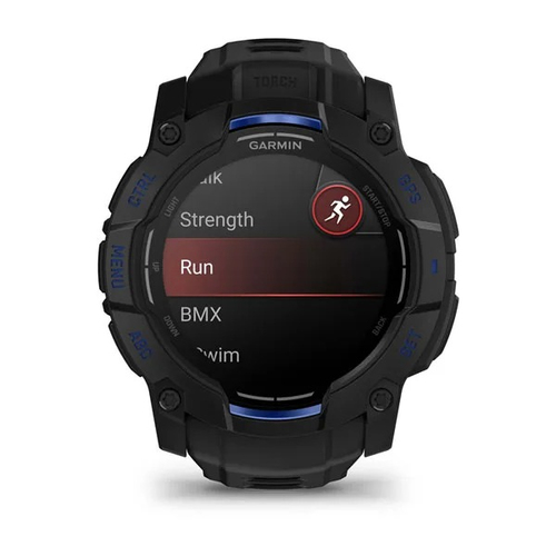 Garmin Instinct 3. Display diagonal: 3.3 cm (1.3"), Display technology: AMOLED, Display resolution: 416 x 416 pixels. GPS 
