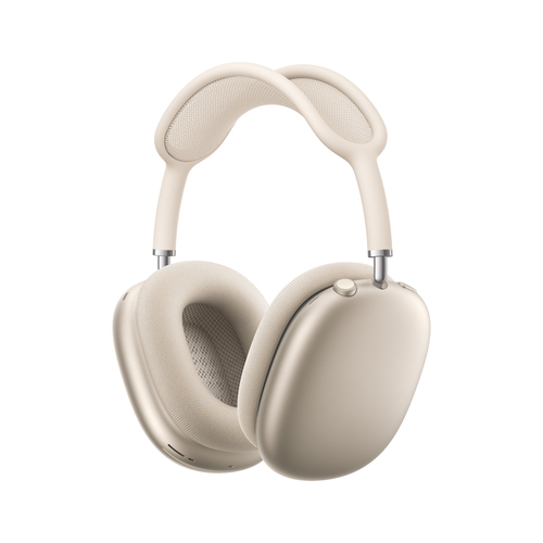 Apple AirPods Max 2 Kabellos Über das Ohr, Kopfbügel Stereo Headset - Starlight - Siri - Binaural - Ohrumschließend - Blue