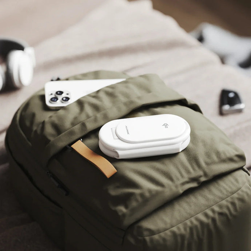 Alogic PackAway Induktionsladegerät - für Ohrhörer, Smartwatch, Smartphone, iPhone, AirPod - 5 V Gleichstrom, 9 V DC, 12 V