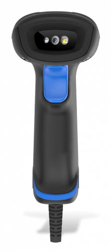 Newland HR33 Marlin Corded - 535 mm Scan Distance - 1D, 2D - Laser - CMOS - USB, Serial - Stand Included - IP52