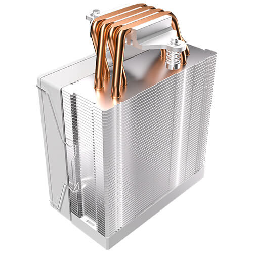 Antec F400 ARGB. Type: Refroidisseur d'air, Diamètre du ventilateur: 12 cm, Vitesse de rotation (min): 600 tr/min, Vitesse