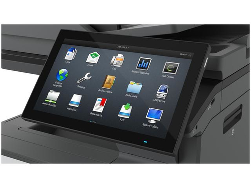 Lexmark CX735adse - Laser-Multifunktionsdrucker - Farbe - Kopierer/Fax/Drucker/Scanner - 50 Seiten/Min. Mono/50 ppm Farbdr