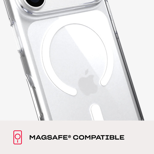 Tech21 EvoLite Clear MagSafe. Case type: Cover, Brand compatibility: Apple, Compatibility: iPhone 18 Pro/17 Pro, Maximum s