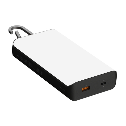 Xtorm XG2ES101. Battery capacity: 10000 mAh. USB Type-A output ports: 1, USB Type-C ports quantity: 1. Total output power: