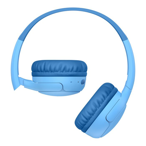 Belkin SoundForm Mini Gen2 Kabel/Kabellos Auf den Ohren, Kopfbügel Stereo Headset - Schwarz - Binaural - 914,4 cm Reichwei