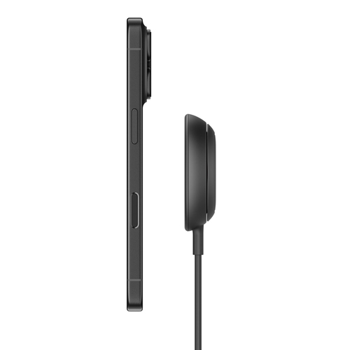Belkin UltraCharge Induktionsladegerät - Schwarz - für iPhone, Qi2-fähiges Gerät, AirPod, Smartphone, Ohrhörer - Eingangss