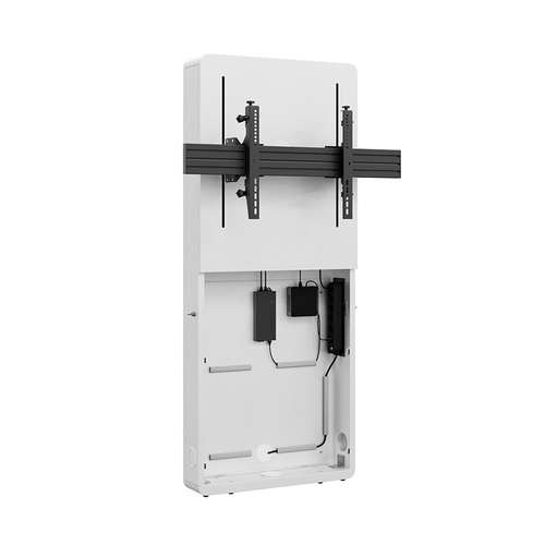 HAGOR CON-Line Lift für Display - Weiß - Querformat - Höhenverstellbar - Bildschirmgröße: 139,7 cm bis 190,5 cm (75 Zoll) 