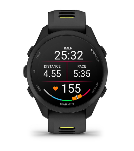 Garmin Forerunner 170. Display diagonal: 3.05 cm (1.2"), Display technology: AMOLED, Display resolution: 390 x 390 pixels,