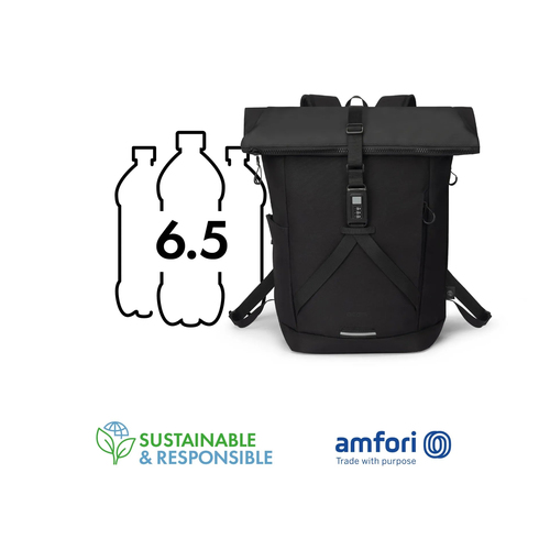 Sacoche de transport Dicota Commuter - Sac à dos Style pour 33 cm (13") à 40,6 cm (16") Ordinateur Portable - Polyester 30