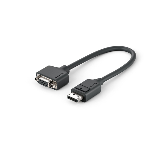 Alogic Elements 20 cm DisplayPort/VGA Video Cable for Video Device - Second End: 15-pin HD-15 VGA - Male