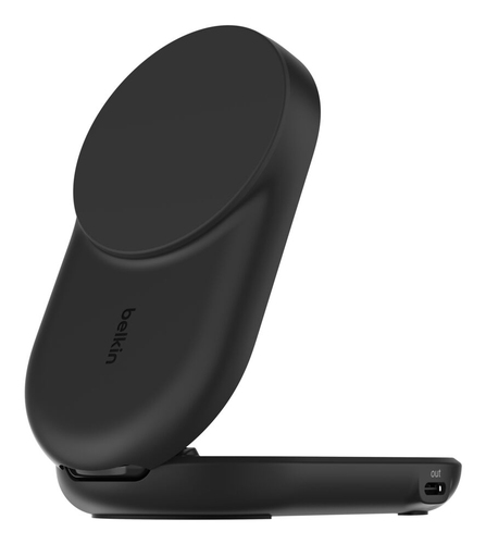 Belkin UltraCharge Induktionsladegerät - Schwarz - Eingangsstecker: USB - Magnetisch, Qi2-zertifiziert, Faltbar