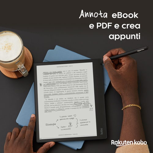 Rakuten Kobo Pacchetto Kobo Elipsa. Dimensioni diagonale schermo: 26,2 cm (10.3"), Tecnologia: E Ink, Risoluzione del disp
