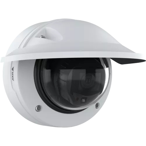 AXIS P3287-LVE 5 Megapixel Innen/Außen Netzwerkkamera - Farbe - Kuppel - Weiß - TAA-konform - Infrarot Nachtsicht - H.264B
