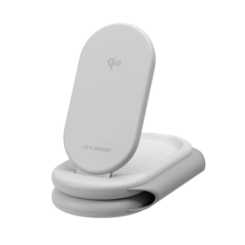 Alogic PackAway Induktionsladegerät - für Ohrhörer, Smartwatch, Smartphone, iPhone, AirPod - 5 V Gleichstrom, 9 V DC, 12 V
