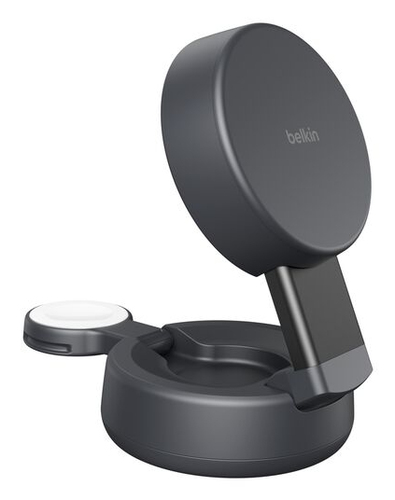 Belkin UltraCharge Induction Charger - White - For Smartwatch, Smartphone, AirPod, iPhone - 30 Minute Charging - Input con